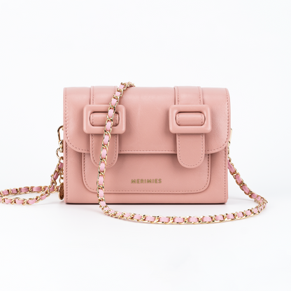 Merimies Signature Glossy Belt Bag