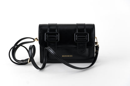 Merimies Signature Glossy Belt Bag