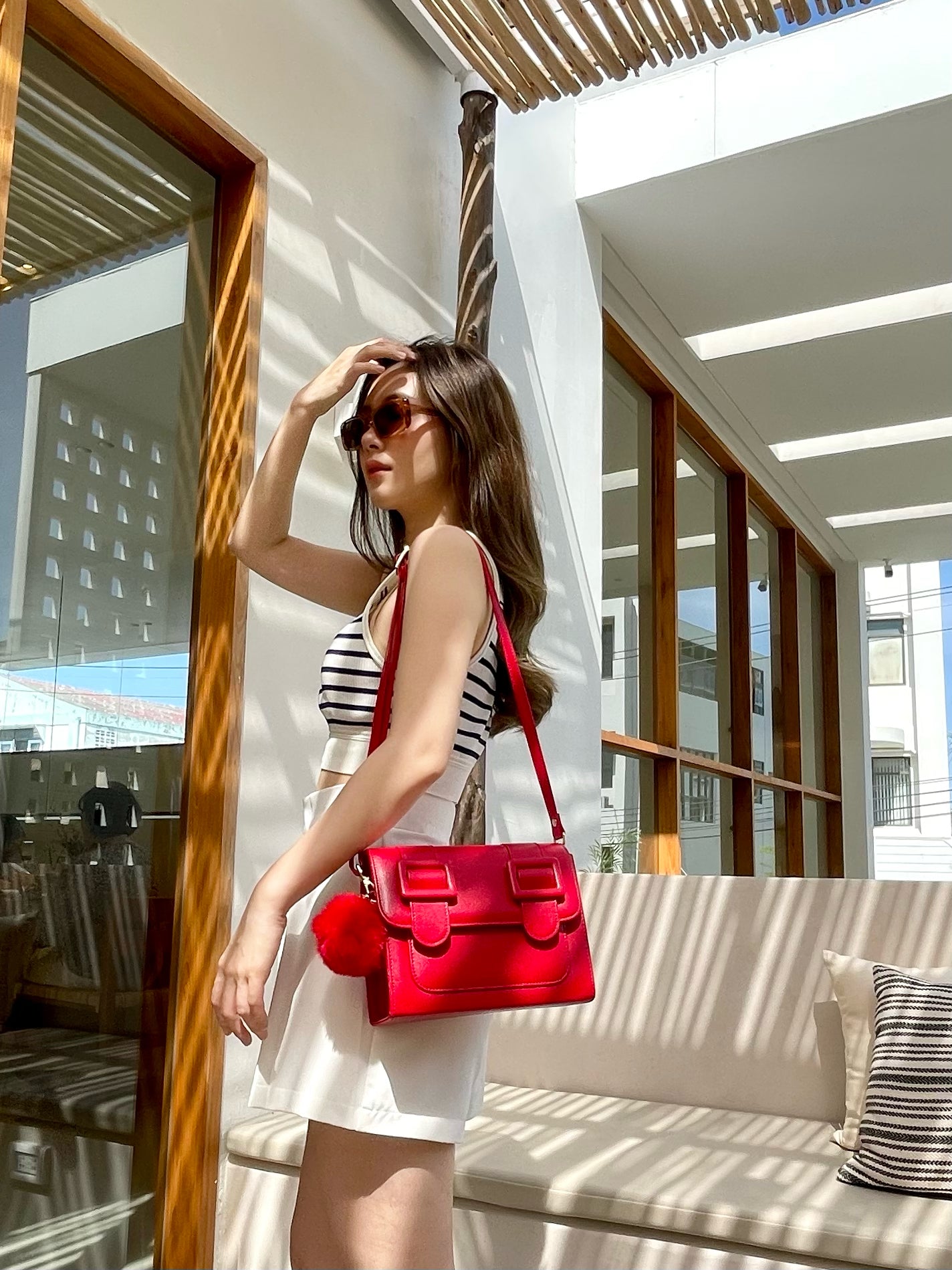 Merimies Signature Scarlet Love Belt Bag