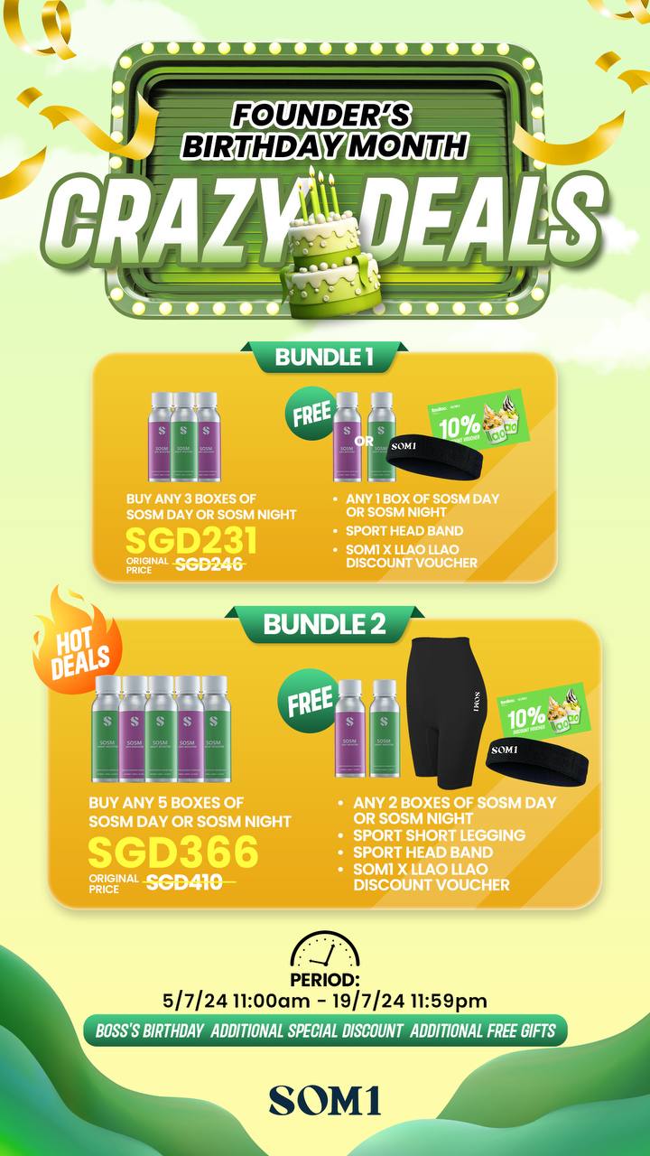 SOM1 SOSM Day & Night Booster